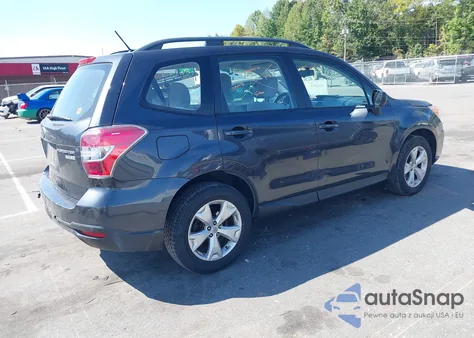 2015 Subaru Forester 2.5I from USA, damaged, VIN JF2SJABC5FH482642